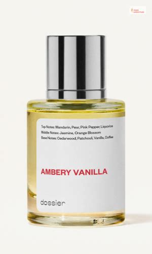 vanilla perfume dossier